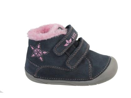 LICO 600111 sunny V marine/rosa
barefoot zateplená obuv